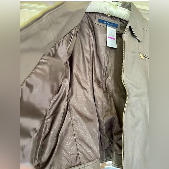 NWT NEW COLE HAAN BUTTERY SOFT LEATHER JACKET SIZE XXL $450 - Picture 3 of 7